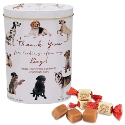 Abbildung von Gardiner&#039;s of Scotland Vanilla Fudge &quot;Dogs&quot; Tin 250g, 1er Pack (1 x 250 g)