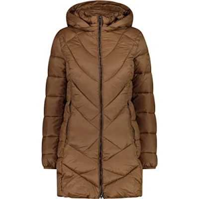 Abbildung von CMP Damenparka mit abnehmbarer Kapuze, Kamele, D36