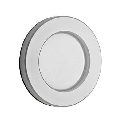 Abbildung von SO TECH® Türgriff Schiebetürgriff TEYO selbstklebend (3M VHB), Silber eloxiert Ø 70 x 8 mm für Glas Türen &amp; Zimmertüren