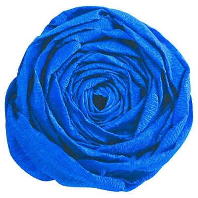 Abbildung von Clairefontaine 903013C Packung mit 10 Bögen Krepppapier, 2,5 x 0,5m, ideal für kreativen Hobbies, 1 Pack, dunkelblau