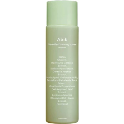 Abbildung von Abib Heartleaf Calming Toner SKIN Booster Gesichtswasser, Größe: 210 ml,
