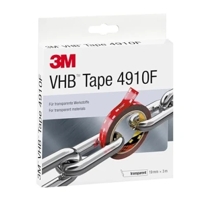 Abbildung von 3M 4910193, Transparent, 3 m, 19 mm, 1 mm