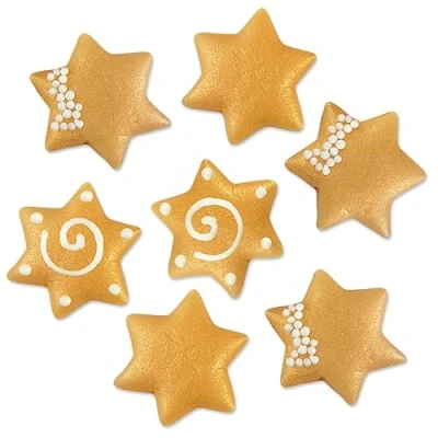 Abbildung von Günthart 100 Sterne aus Marzipan, 1er Pack (1 x 116 g)