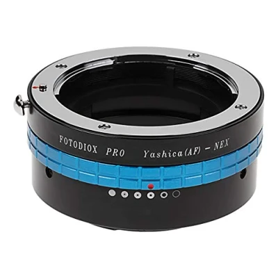 Abbildung von Fotodiox Pro Lens Mount Adapter Compatible with Yashica 230 AF Lenses on Sony E Cameras