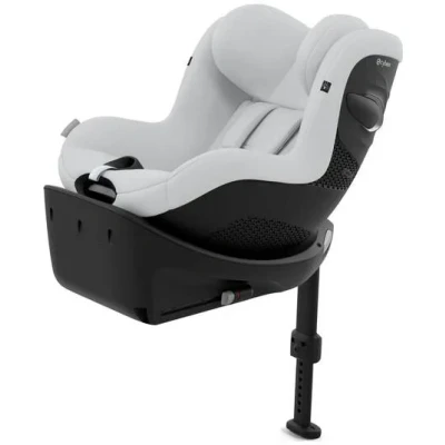 Abbildung von CYBEX Gold Kinder Autositz Sirona Gi i Size Comfort inkl. Base, Ab ca. 3 Monaten bis 4 Jahre (Ab Geburt mit Neugeboreneneinlage), Max. 20 kg, 61 105 cm 40 Fog Grey