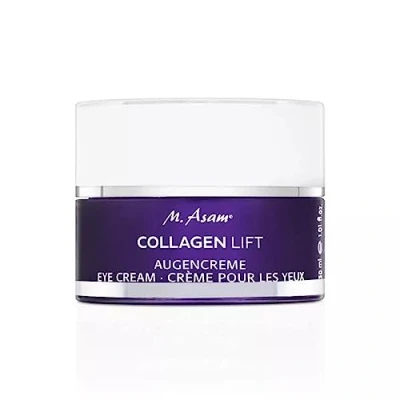 Abbildung von M. Asam Collagen LIFT Augencreme (30 ml) Straffende minimiert Linien &amp; Fältchen, verbessert die Spannkraft verschönert Augenkontur, Pflege für jeden Hauttyp, vegan