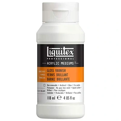 Abbildung von Liquitex Acrylmedium, Firnis, Glanz Firniss 118ml, 118ml Glanz, 118