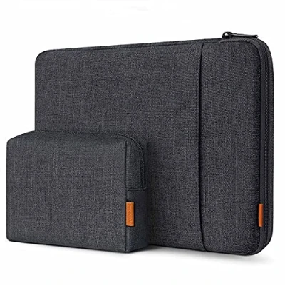 Abbildung von Inateck 360 Rundumschutz Laptoptasche Tasche Hülle Sleeve Kompatibel mit 16 Zoll MacBook Pro/Max 2024 2019 M4/M3/M2/M1 A3403 A3186 A2991 A2780 A2485 A2141, 15 Surface Book 2