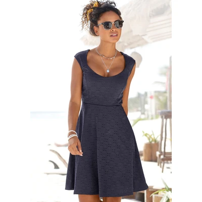 Abbildung von Beach Time Strandaccessoire, Damen, Größe: 34, Marine