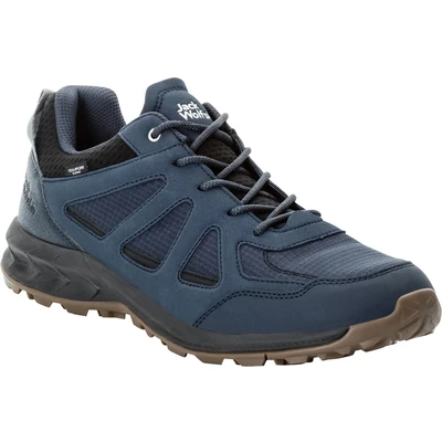 Abbildung von Jack Wolfskin Woodland 2 Texapore LOW Hikingschuh, Herren, Größe: 41, Night blue Schuhe