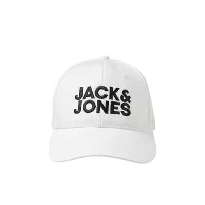 Abbildung von Jack &amp; Jones Baseball Cap, Herren, Größe: One Size, White
