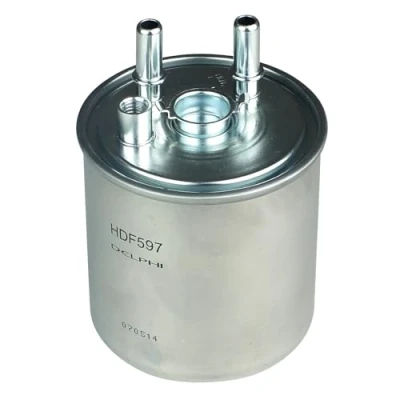 Abbildung von DELPHI HDF597 Kraftstofffilter mit Schnellkupplung RENAULT: LAGUNA 3 Grandtour, Kangoo II Express, / Grand
