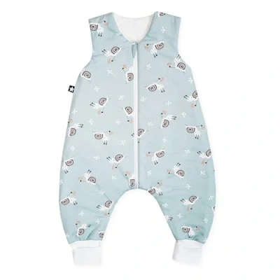 Abbildung von Julius Zöllner Schlafoverall Jumper Jersey, warme Füllung 2,5 TOG, waschbar bei 60C, Made in Germany, Oeko TEX Standard 100, Schnecke, Gr. 92