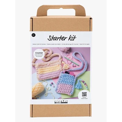 Abbildung von Creativ Company Starter Set DIY Häkeln Taschen