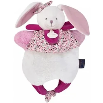 Abbildung von Doudou et Compagnie DC3825 Kuscheltier Hase, Kirschrot, 30 cm, Rosa