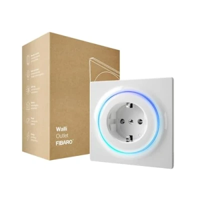 Abbildung von Fibaro Walli, Typ F, 50 m, 0 40 C, 10 90%, Weiß, 110 230 V