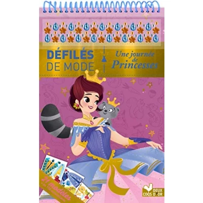 Abbildung von Une journée de princesses bloc à spirale