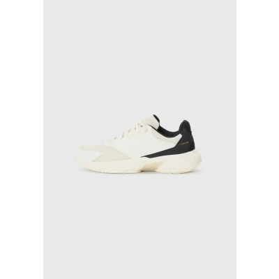 Abbildung von adidas Damen Courtjam Control 3 Tennis Shoes Tennisschuhe, Off White/Off White/Champagne met, 40 2/3 EU