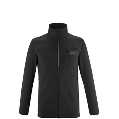Abbildung von Millet Magma Shield JKT M Herren Softshelljacke Winddichte Membran Wandern, Lifestyle Schwarz