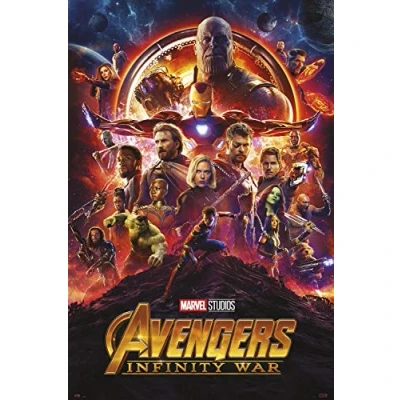 Abbildung von Grupo Erik Avengers Poster Infinity war One Sheet