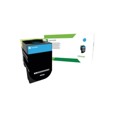 Abbildung von Lexmark 802SC cyan toner 2.000 seiten 80C2SC0 original