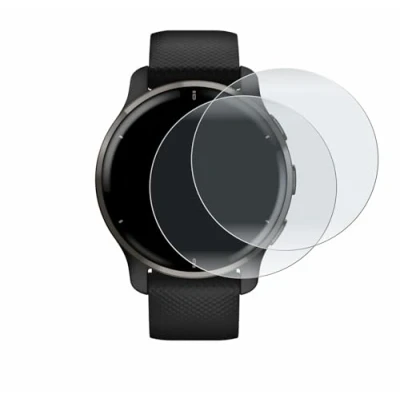 Abbildung von BROTECT Full Cover Schutzfolie Matt für Garmin Venu 2 Plus (2 Stück) Screen Displayschutz Folie, 3D Curved, Anti Reflex