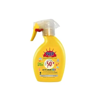 Abbildung von Prep, Sonnenmilch Kinder Hautschutz LSF 50+, Spray für Kinder, Sonnenschutz UVA und UVB Strahlen