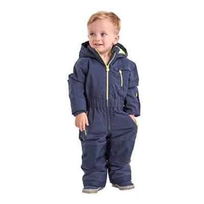 Abbildung von Killtec Jungen Gauror Jr Skioverall Schneehose mit Kapuze, Dunkelnavy, 116 EU