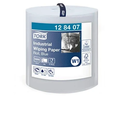 Abbildung von Tork Wischtücher Universal 330 3 lagig 37x34cm/ 340m blau
