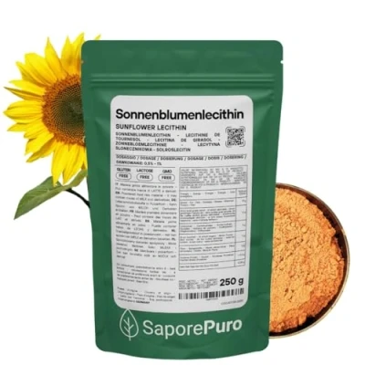 Abbildung von Sonnenblumen Lecithin Pulver 250 GR Sunflower