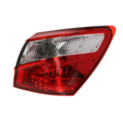 Abbildung von ABAKUS 215 19L3R UE Rückleuchte rechts äusserer Teil PY21W, LED Rot ohne Lampenträger, Glühlampe NISSAN: Qashqai / Qashqai+2 I kfzteile,