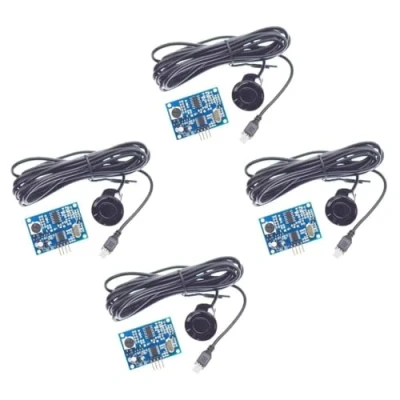 Abbildung von 4pcs JSN SR04T Integrated Ultrasonic Distance Sensor Module Transducer with Probe Proximity Measurement