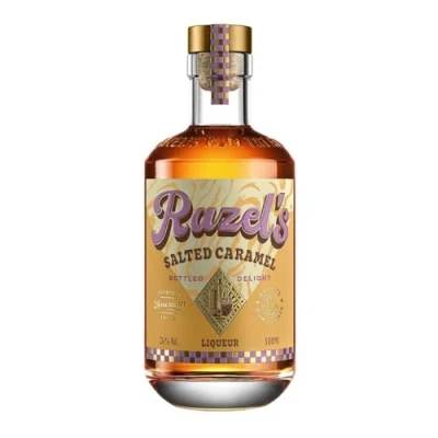 Abbildung von Razel&#039;s Salted Caramel Liqueur Salziges Karamell trifft auf karibischen Rum 1 x 500ml