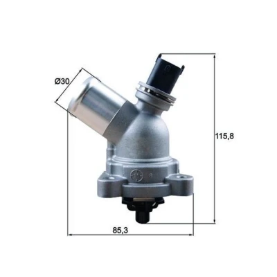 Abbildung von MAHLE ORIGINAL TM 43 105 Kühlwasserthermostat mit Dichtung CHEVROLET: Spark
