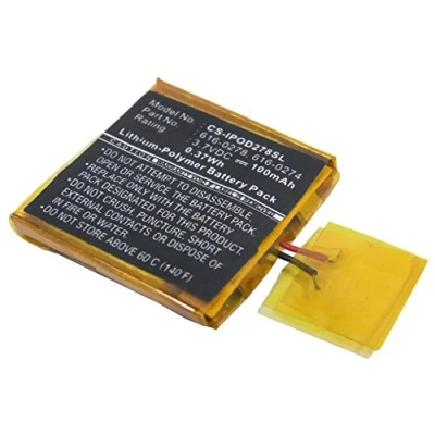 Abbildung von TCTK akkus Kompatibel mit iPOD Shuffle G2 1GB, G3 Ersetzt 616 0274, FBA