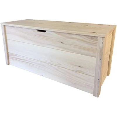 Abbildung von TOTAL WOOD 2012 Truhebank sitzbank sitztruhe truhen aus Holz banktruhe 70x40x40H cm.