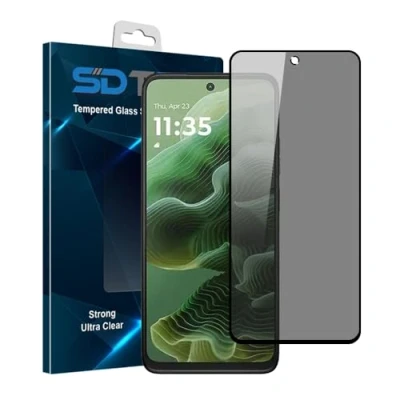 Abbildung von SDTEK Sichtschutz Für Motorola Moto G35 Displayschutz Aus Gehärtetem Glas, Anti Spähen