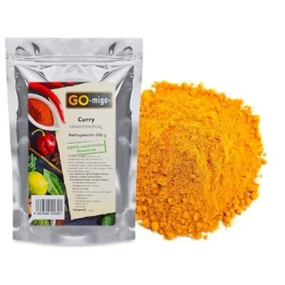 Abbildung von 0,5kg Curry Indisch Pulver Mild Currypulver Aromatisch Top Qualität 500g