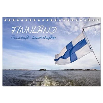 Abbildung von FINNLAND Traumhafte Landschaften (Tischkalender 2025 DIN A5 quer), CALVENDO Monatskalender