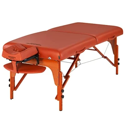Abbildung von Master Massage Santana Mobil Massageliege Reiki Kosmetikliege Therapiebett Klappbar Holz 79cm
