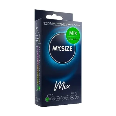 Abbildung von Classic «47mm MIX» Kondome im abwechslungsreichen Sortiment (10 Kondome) 10 St