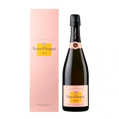Abbildung von Veuve Clicquot Rosé Champagner mit Geschenkverpackung (1 x 0.75 l)