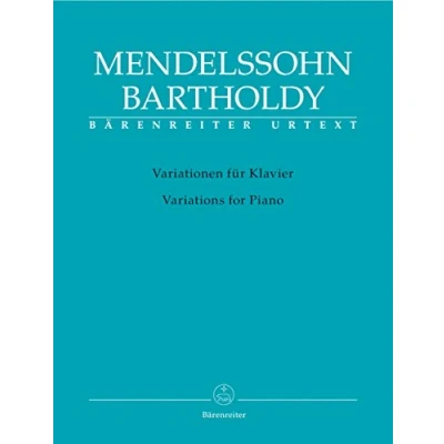 Abbildung von Variationen für Klavier (op. 54, op. 82, 83): Einleitung Deutsch Englisch
