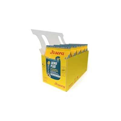 Abbildung von JOSERA SensiPlus (5 x 900 g) Adult Premium Trockenfutter für ausgewachsene empfindliche Hunde Ente &amp; Reis mit viel Biotin gesunde Haut Fell weizenfrei Hundefutter 5er Pack