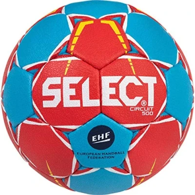 Abbildung von Select Unisex Erwachsene Circuit Handball, rot blau, 3 800 g