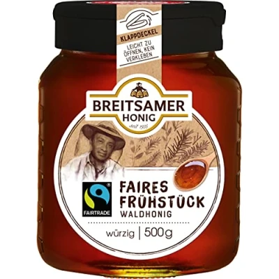 Abbildung von Breitsamer Faires Frühstück Honig, Fairtrade Waldhonig flüssig, 500 g