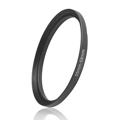 Abbildung von Ares Foto® Step Up Filteradapter Adapter Ring. CNC gefrästes Aluminium. Kompatibel mit Objektiven Aller Hersteller: Canon Sony Nikon Fujifilm Olympus Pentax Leica Tamron Sigma (55mm 58mm)