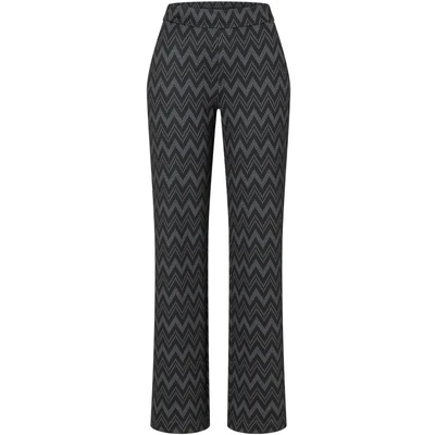 Abbildung von MAC Jeans Chiara Stoffhose, Damen, Größe: 36x32, Schwarz
