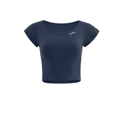 Abbildung von Winshape Functional Light AND SOFT Cropped Kurzarm Sport Tshirt, Damen, Größe: XS, Anthracite