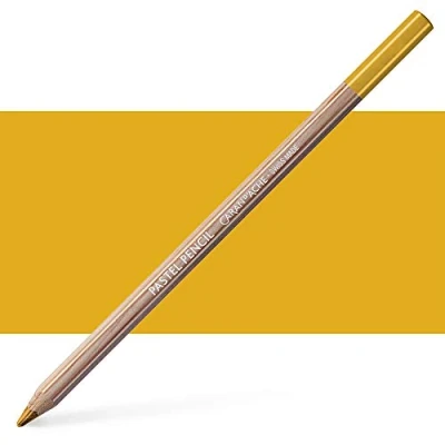 Abbildung von Caran d&#039;Ache Pastel Pencil Farbstift Artist Farbstifte Bleistift/ 3 Stück/Pack Farbe: 035 Ochre (788.035)